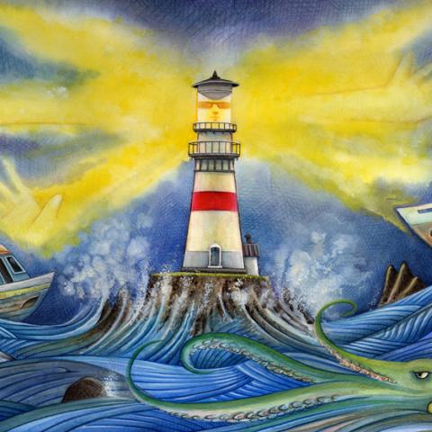 Sea Star Wishes: Lighthouse, Bright House