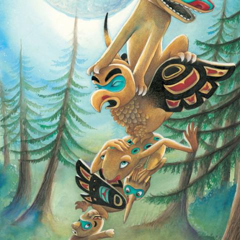 Totem Tale: Wolf on Top