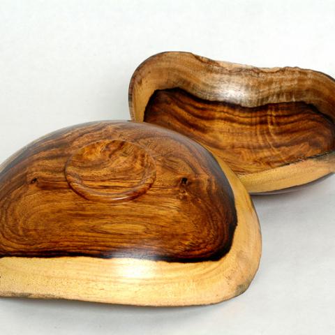 Bowls, Indian rosewood